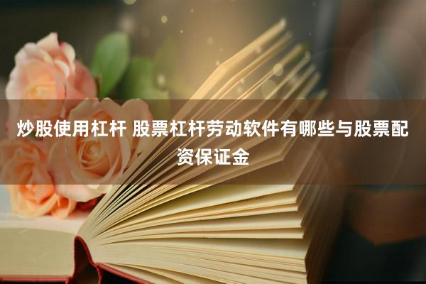炒股使用杠杆 股票杠杆劳动软件有哪些与股票配资保证金